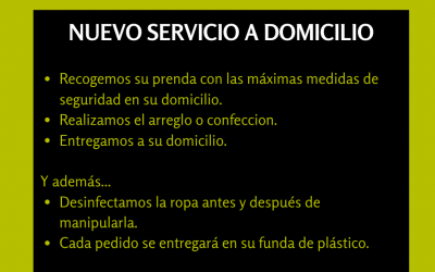Nuevo servico de arreglos a domicilio